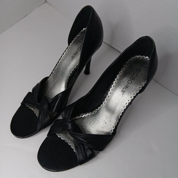 BCBGIRLS Black heels shoes, women shoes - Picture 2 of 5